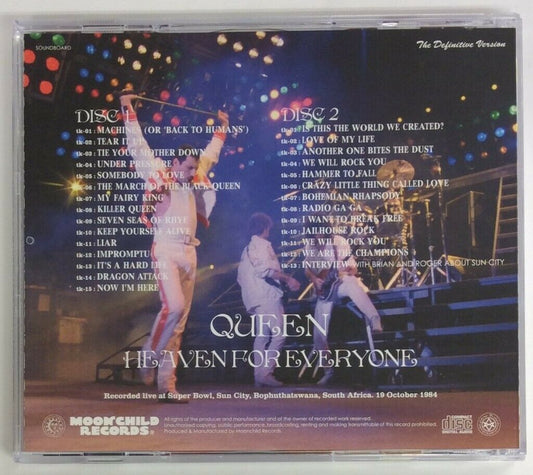 Queen Heaven For Everyone 1984 Definitive Version 2CD Moonchild Records