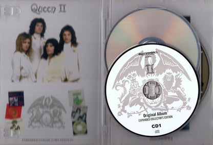 Queen II Expanded Collector's Edition New Remasters 2CD 1DVD Set