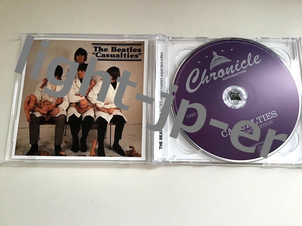 The Beatles Casualties Capitol Masters Expanded Edition CD 2 Discs Case Set F/S