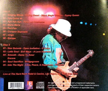SANTANA / Las Vegas 2010 (2CD)