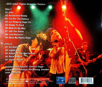 Michael Schenker Group / Sweden Rock Festival 2010 (2CDR)
