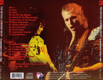 Michael Schenker Group / Hammersmith Odeon 1982 (2CDR)