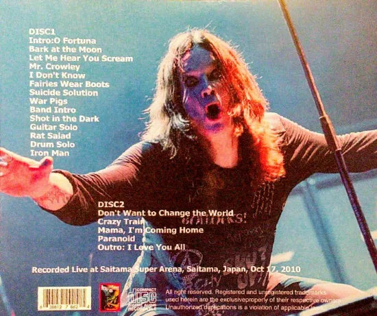 OZZY OSBOURNE / LOUDER THAN DARK (2CDR)