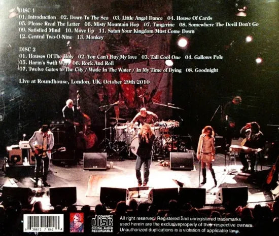 ROBERT PLANT & THE BAND OF JOY / Roundhouse 2010 SOUNDBOARD (2CDR)