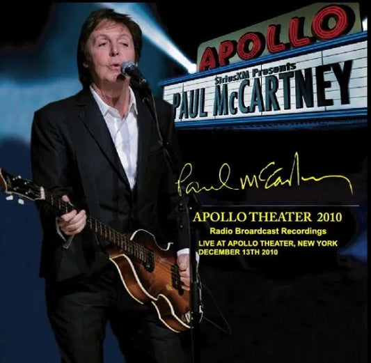Paul McCartney  / Apollo Theater 2010 SOUNDBOARD (2CDR)