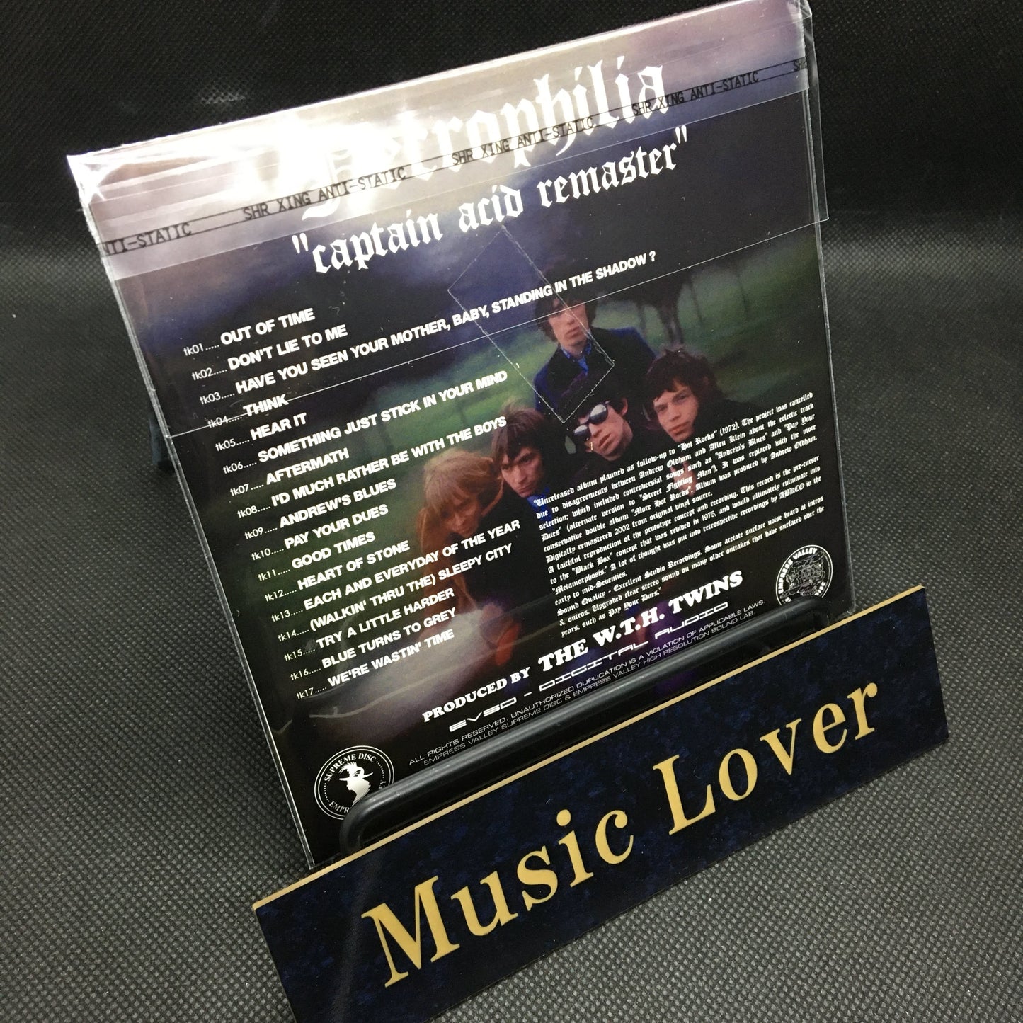 THE ROLLING STONES / NECROPHILIA captain acid remaster (1CD)