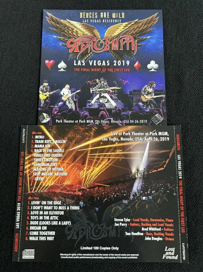 AEROSMITH / 4-Title Set (8 CDs + 2 DVDs)