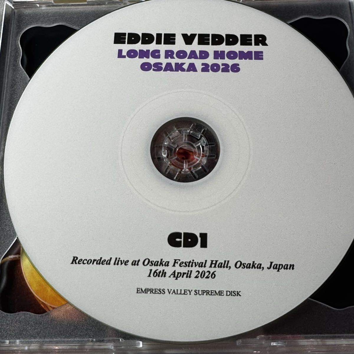 EDDIE VEDDER / LONG ROAD HOME OSAKA 2026 (2CD)