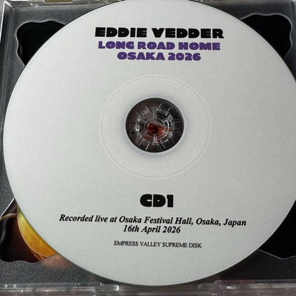 EDDIE VEDDER / LONG ROAD HOME OSAKA 2026 (2CD)