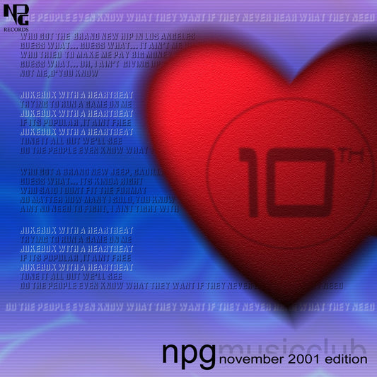 Prince / NPG Music Club 2001 - 2002 (Total 14CDR+1CDRom+1DVDR)