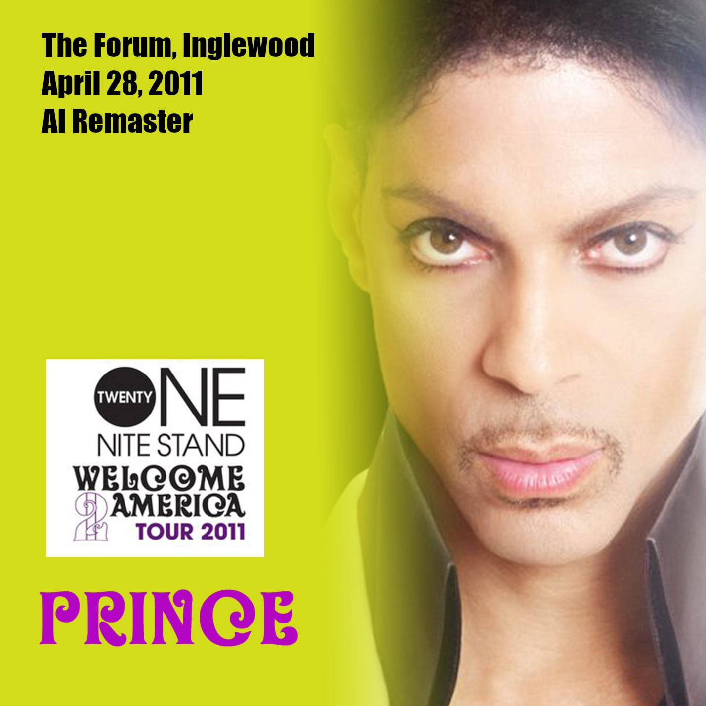 Prince / The Forum, Inglewood April 28, 2011 AI Remaster (2CDR)
