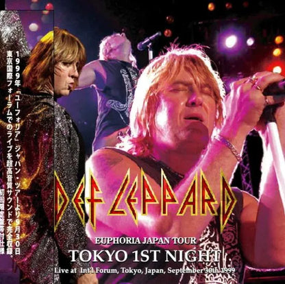 DEF LEPPARD / TOKYO 1ST NIGHT Euphoria Japan Tour 1999 (2CDR)