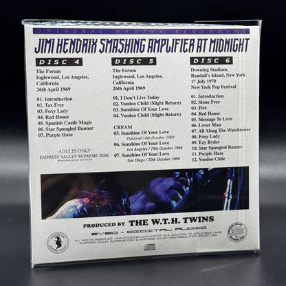 JIMI HENDRIX / SMASHING AMPLIFIER AT MIDNIGHT (6CD BOX)