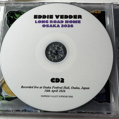 EDDIE VEDDER / LONG ROAD HOME OSAKA 2026 (2CD)