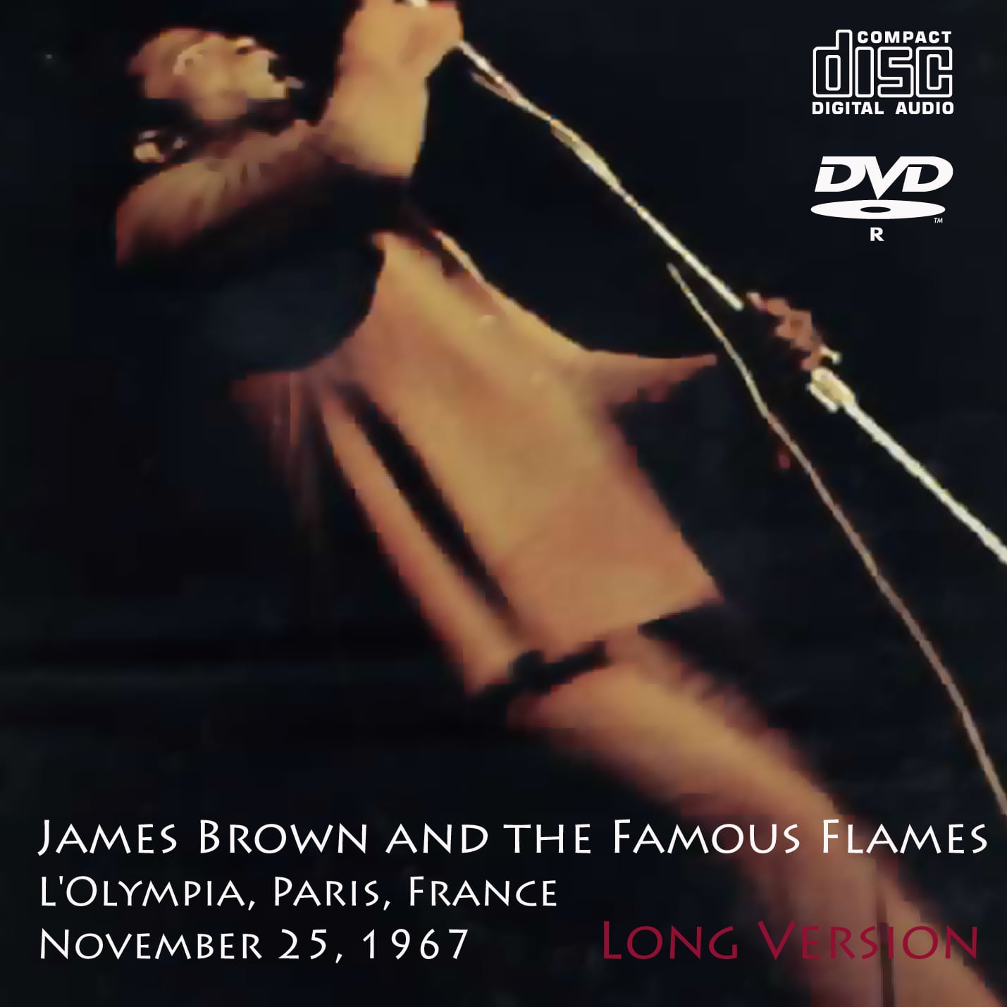 James Brown / L'Olympia 1967 Long Version (1CDR+1DVDR)