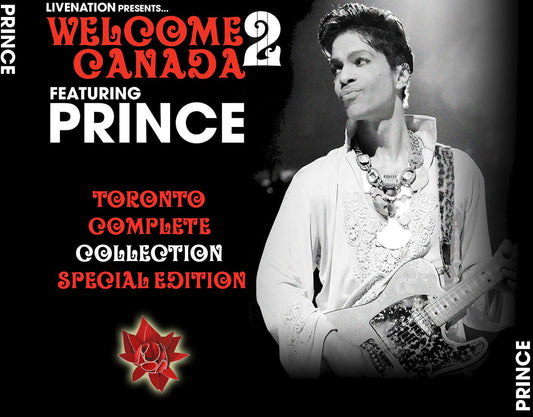 Prince / Welcome 2 Canada Toronto Complete Collection Special Edition (4CDR+1DVDR)