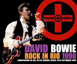 DAVID BOWIE / ROCK IN RIO 1990 STEREO SOUNDBOARD/PRO-SHOT (2CDR+1DVDR)