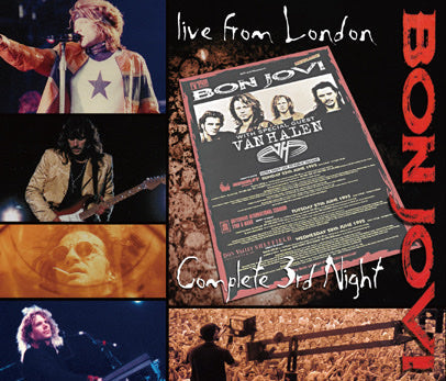 BON JOVI / LIVE FROM LONDON COMPLETE 3RD NIGHT (3CDR)