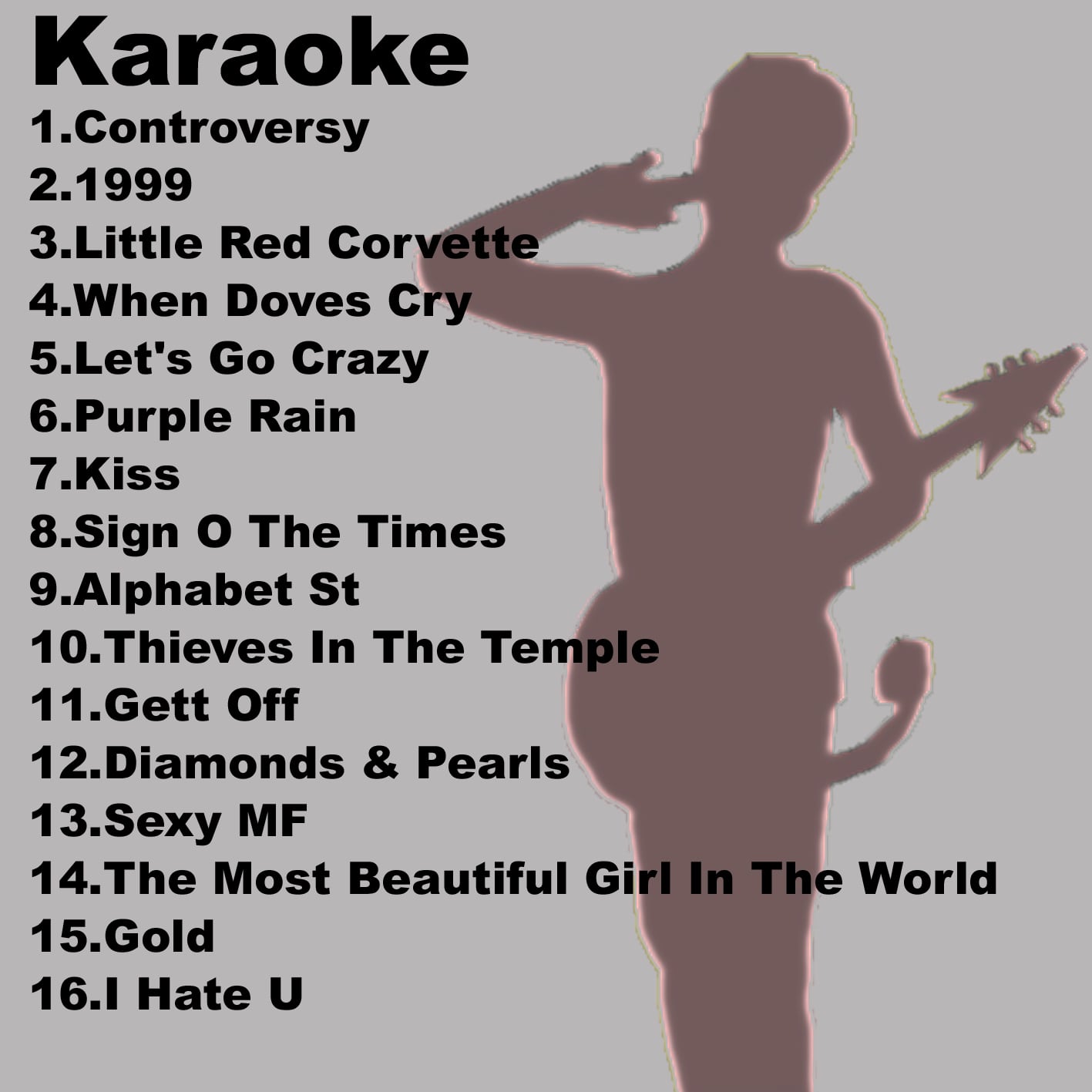 PRINCE / Keep The Funk Alive + Karaoke CD (2CDR)