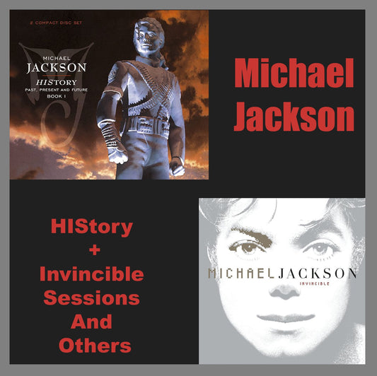 Michael Jackson / Historia + Invincible Sessions y otros (1CDR)