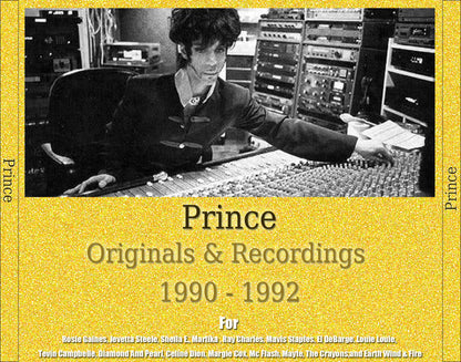 Prince / Originals & Recordings 1990 - 1992 (4CDR)