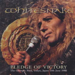 WHITESNAKE / PLEDGE OF VICTORY (2CD+1DVDR)