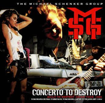 MICHAEL SCHENKER GROUP / CONCIERTO PARA DESTRUIR YOKOHAMA 1984 (1CDR)