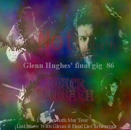 BLACK SABBATH / Seventh Star Tour 1986 (2CDR)