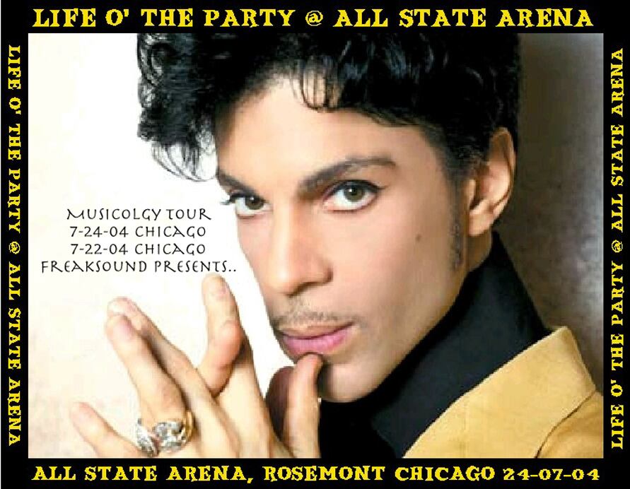 Prince / 7-24-04 & 7-22-04 Chicago (4CDR)