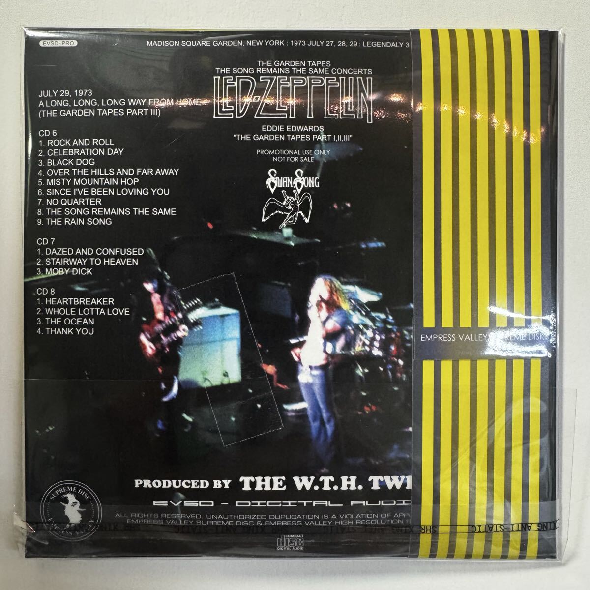 LED ZEPPELIN / EDDIE EDWARDS THE GARDEN TAPES (8CD BOX) Limited Super Rare!