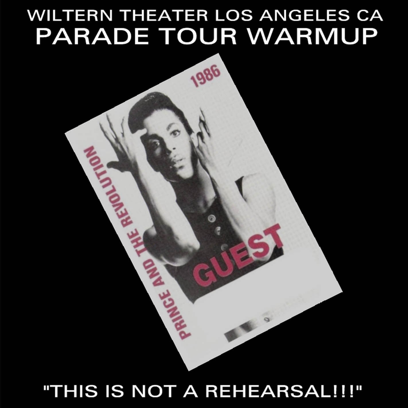 Prince & the Revolution / Wiltern Theatre Los Angeles CA, May 30, 1986 (2CDR)