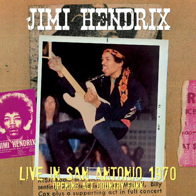 JIMI HENDRIX / LIVE IN SAN ANTONIO 1970 (2CDR)