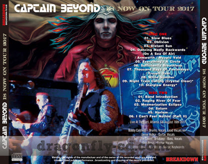 CAPTAIN BEYOND / IS NOW ON TOUR 2017 (2CDR)