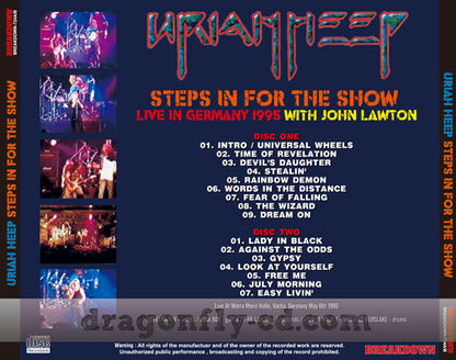 URIAH HEEP / STEPS IN FOR THE SHOW (2CDR)
