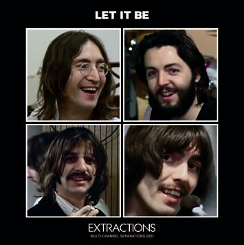 THE BEATLES / LET IT BE: EXTRACTIONS (MULTI-CHANNEL SEPARATIONS 2021) Soundboard (1CDR)