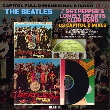 THE BEATLES / SGT.PEPPER'S LONELY HEARTS CLUB BAND // US CAPITOL 2 MIXES (1CDR)
