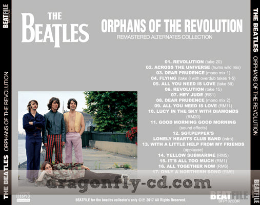 THE BEATLES / ORPHANS OF THE REVOLUTION Soundobard (1CDR)