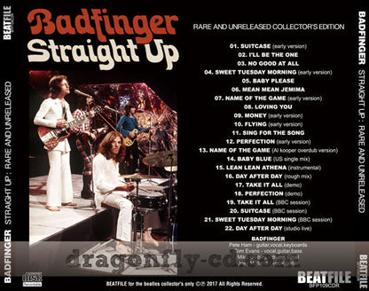 BADFINGER / STRAIGHT UP SOUNDBOARD (1CDR)