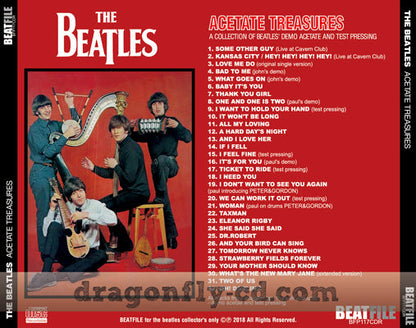 THE BEATLES / ACETATE TREASURES Soundboard (1CDR)
