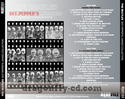 THE BEATLES / SGT.PEPPER'S... NAKED Soundobard (2CDR)