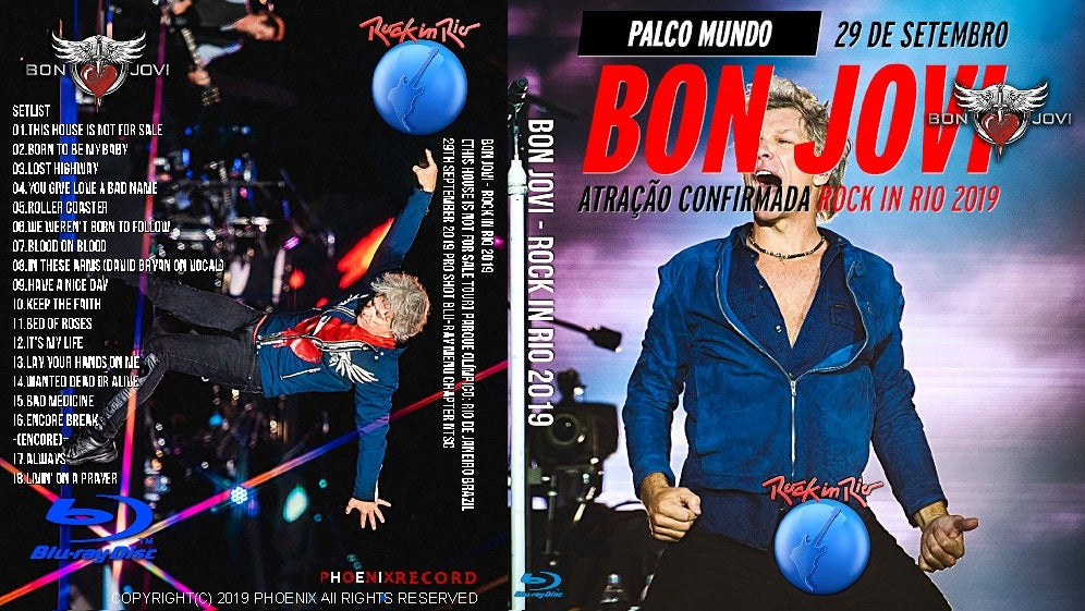 Bon Jovi / Rock in Rio 2019 (1BDR)