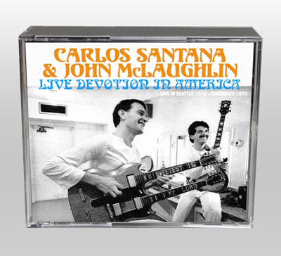 CARLOS SANTANA & JOHN McLAUGHLIN / LIVE DEVOTION IN AMERICA (4CDR)