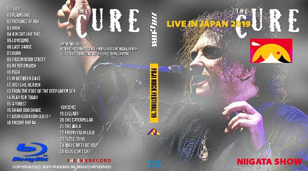 The Cure / Japan Tour 2019 Fuji Rock Fes (1BDR)