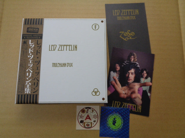 LED ZEPPELIN / THULEMANN BOX (10CD BOX) White ver. Limited Number 100 VERY RARE!
