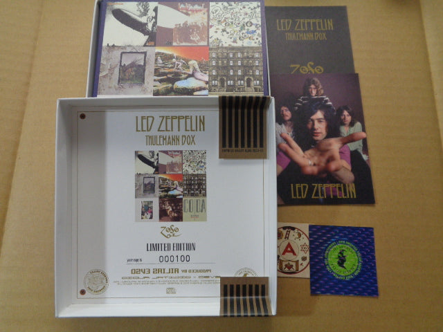 LED ZEPPELIN / THULEMANN BOX (10CD BOX) White ver. Limited Number 100 VERY RARE!
