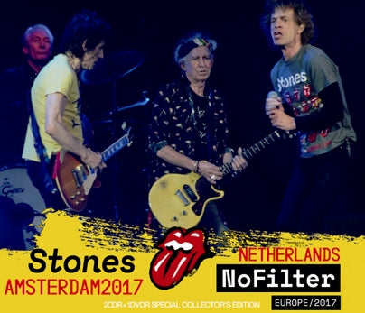 THE ROLLING STONES / NO FILTER TOUR AMSTERDAM, THE NETHERLANDS 2017 (2CDR+1DVDR)