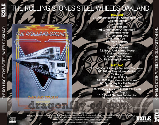 THE ROLLING STONES / STEEL WHEELS OAKLAND (2CDR)