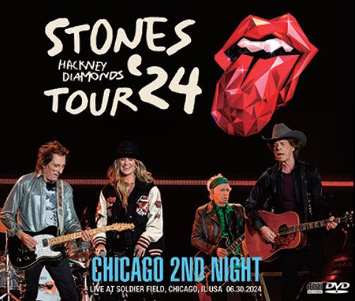 THE ROLLING STONES / HACKNEY DIAMONDS TOUR 2024 CHICAGO 2ND NIGHT (2CDR+1DVDR)