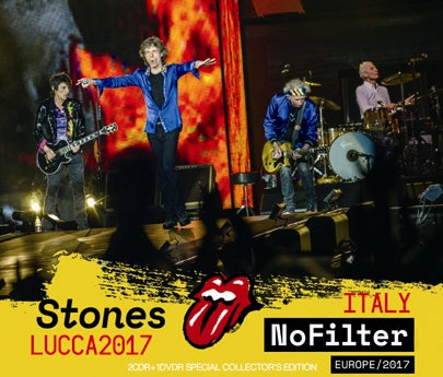 THE ROLLING STONES / NO FILTER TOUR LUCCA, ITALY 2017 (2CDR+1DVDR)