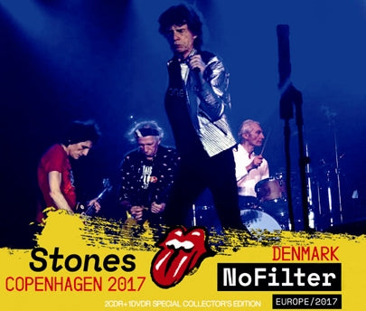 THE ROLLING STONES / NO FILTER TOUR COPENHAGEN 2017 (2CDR+1DVDR)